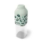 Monbento Positive M – ultralekka butelka 500 ml z tritanu. Trwała, kompaktowa, bez BPA, idealna do torby czy plecaka, wzór: green leopard