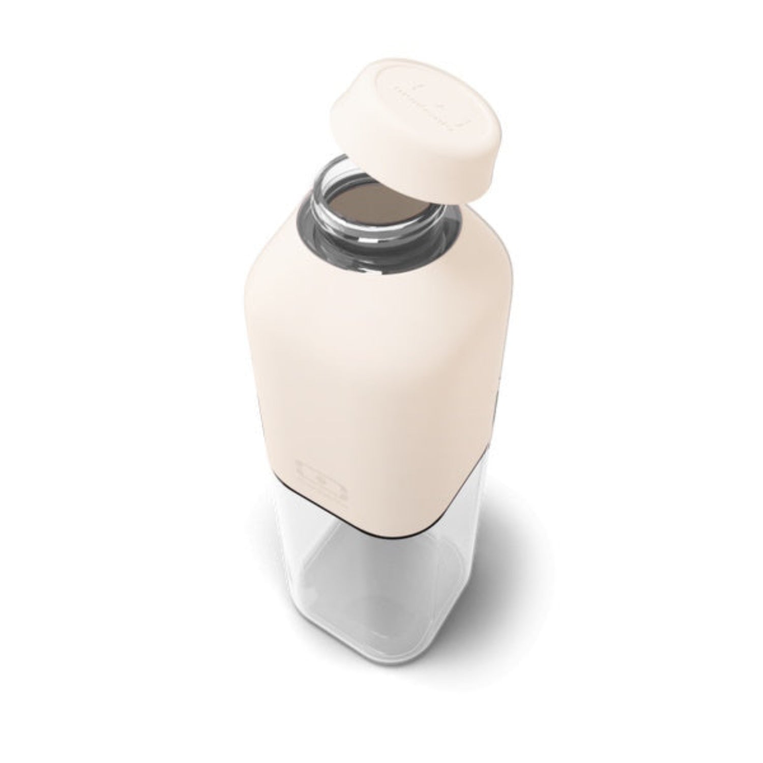 Monbento Positive M – ultralekka butelka 500 ml z tritanu. Trwała, kompaktowa, bez BPA, idealna do torby czy plecaka, wzór: natural