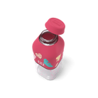 Monbento Positive S Pink Birds – ultralekka butelka 350 ml z tritanu. Trwała, kompaktowa, bez BPA, idealna do torby czy plecaka, wzór: ptaszki
