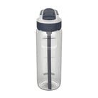 Bidon ze słomką Kambukka Lagoon 750 ml Clear – tritan, słomka do ostatniej kropli, schowany ustnik, lekka, szczelna, bez BPA, idealna na rower i siłownię, kolor: przezroczysty