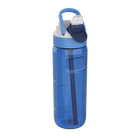 Bidon ze słomką Kambukka Lagoon 750 ml Crisp Blue – tritan, słomka do ostatniej kropli, schowany ustnik, lekka, szczelna, bez BPA, idealna na rower i siłownię, kolor: granatowy