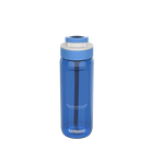 Bidon ze słomką Kambukka Lagoon 750 ml Crisp Blue – tritan, słomka do ostatniej kropli, schowany ustnik, lekka, szczelna, bez BPA, idealna na rower i siłownię, kolor: granatowy