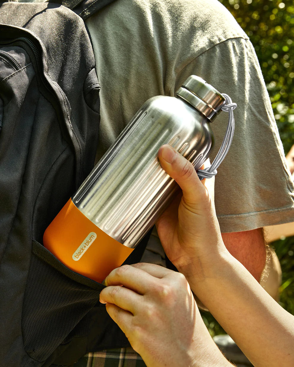 BLACK+BLUM EXPLORER L termobutelka 850 ml, pomarańczowa Black+Blum Water Bottles | TwójLunchBox