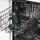 Bidon dla dzieci Ion8 Pod Dark Green 350 ml – szczelny, lekki i otwierany na klik. Kolor: ciemnozielony