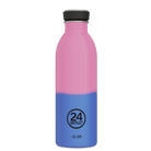 Butelka na wode 24bottles REactive 500 ml – lekka, zmienia kolor pod wpływem zimna, 100% szczelna, kolor: różowa/niebieska