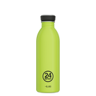 Butelka na wode 24bottles REactive 500 ml – lekka, zmienia kolor pod wpływem zimna, 100% szczelna, kolor: żółty/zielony