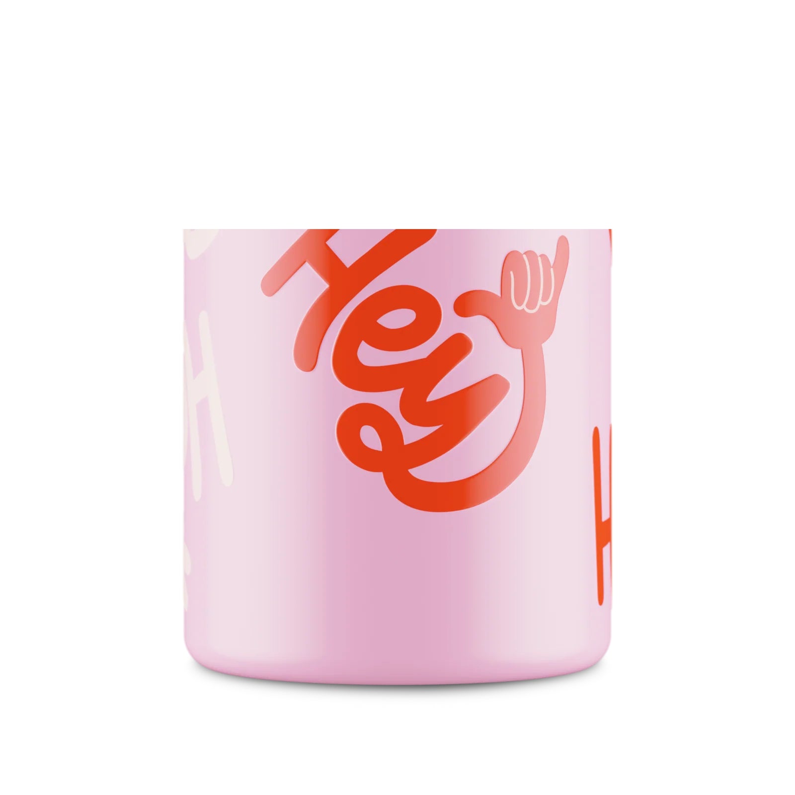 Urban Bottle Hey! Pink 500 ml – lekka, szczelna butelka ze stali nierdzewnej, idealna na co dzień, kolor: różowy