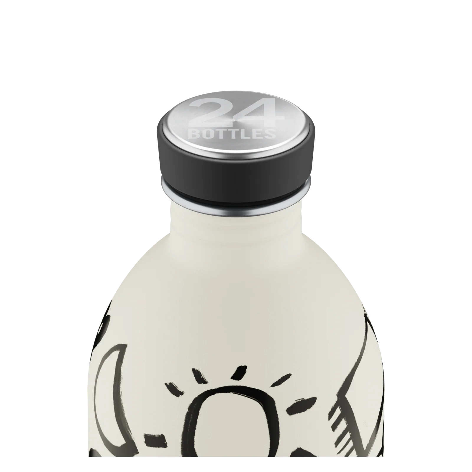 Ekologiczna butelka 24Bottles Urban 500 ml Viva la Vida – 100% szczelna zakrętka z uszczelką