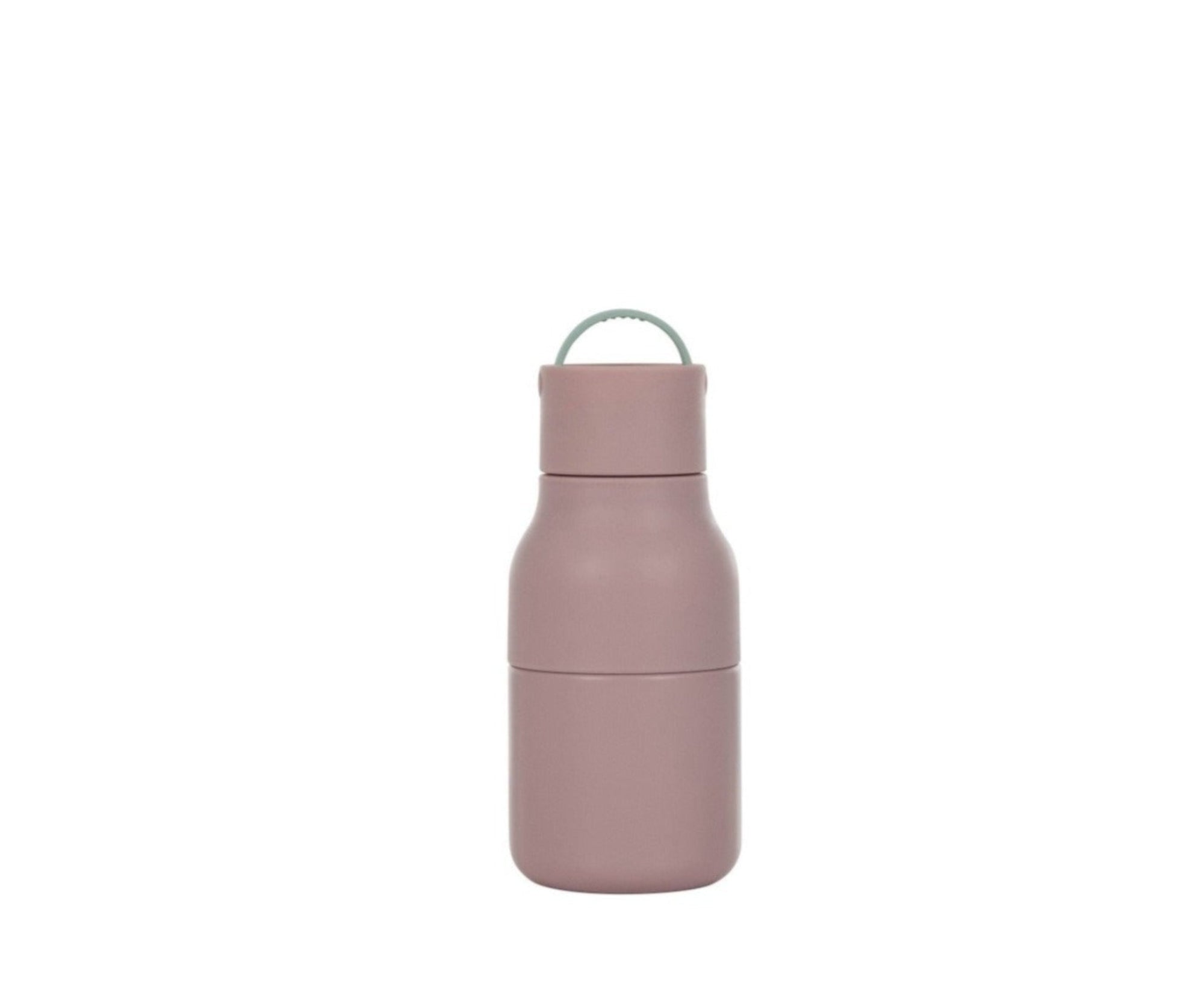 Lund London Active różowa butelka 250 ml ze stali nierdzewnej, szczelna i stylowa