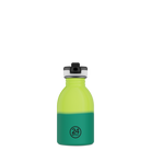 Kids Bottle REactive 250 ml – lekka butelka dla dzieci, zmienia kolor pod wpływem zimna, 100% szczelna, kolor: żółty/zielony