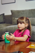 Kids Bottle REactive 250 ml – lekka butelka dla dzieci, zmienia kolor pod wpływem zimna, 100% szczelna, kolor: żółty/zielony