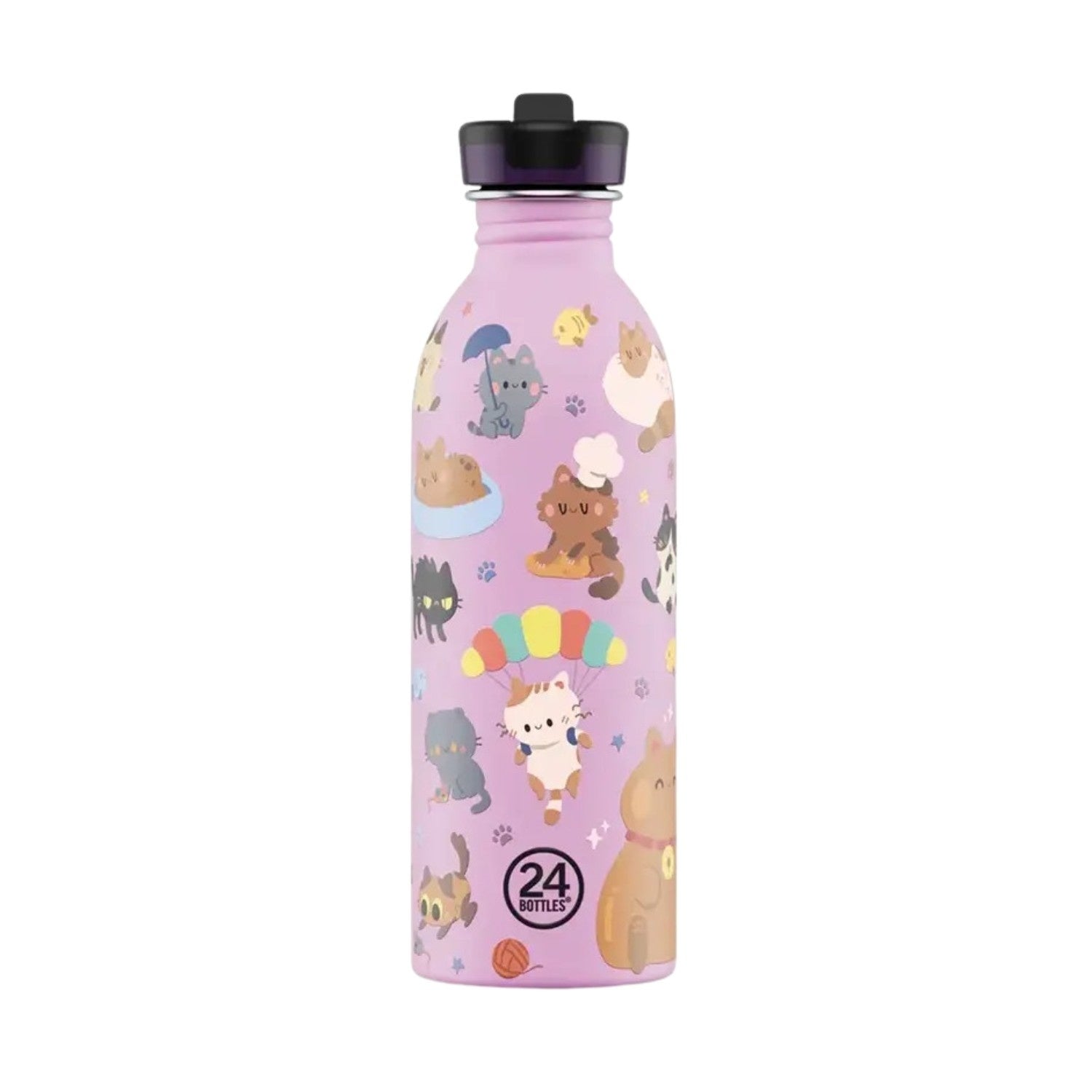 24Bottles butelka na wodę dla dzieci 500 ml Meow Friends
