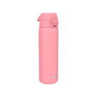 Butelka termiczna ION8 SLIM Rose Bloom - 500 ml, na ciepłe i zimne napoje, szczelna, ustnik pod nakrętką, stal nierdzewna, kolor: różowy