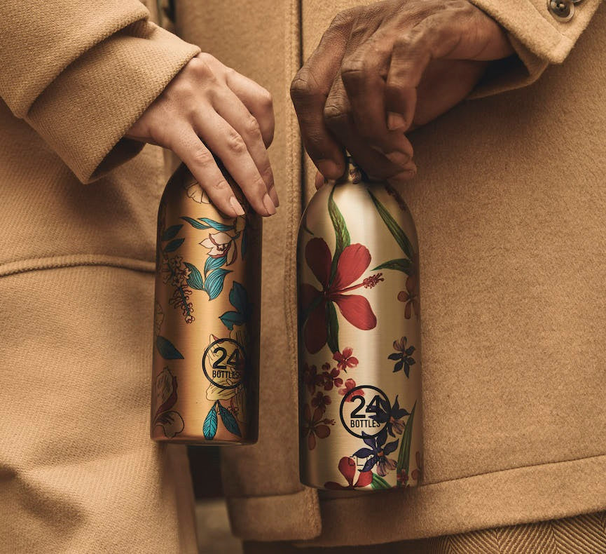 Butelka termiczna 24Bottles CLIMA– izolacja próżniowa, bez BPA, idealna do gorących i zimnych napojów, wzór: amnesia