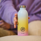 Butelka termiczna 24Bottles CLIMA– izolacja próżniowa, bez BPA, idealna do gorących i zimnych napojów, wzór: aurora