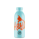Butelka termiczna 24Bottles CLIMA 500 ml Hey! Blue – izolacja próżniowa, bez BPA, idealna do gorących i zimnych napojów, kolor: niebieski