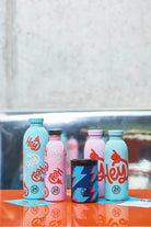 Butelka termiczna 24Bottles CLIMA 500 ml Hey! Pink – izolacja próżniowa, bez BPA, idealna do gorących i zimnych napojów, kolor: różowy