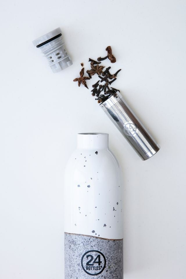 Butelka termiczna 24Bottles CLIMA– izolacja próżniowa, bez BPA, idealna do gorących i zimnych napojów, wzór: wabi