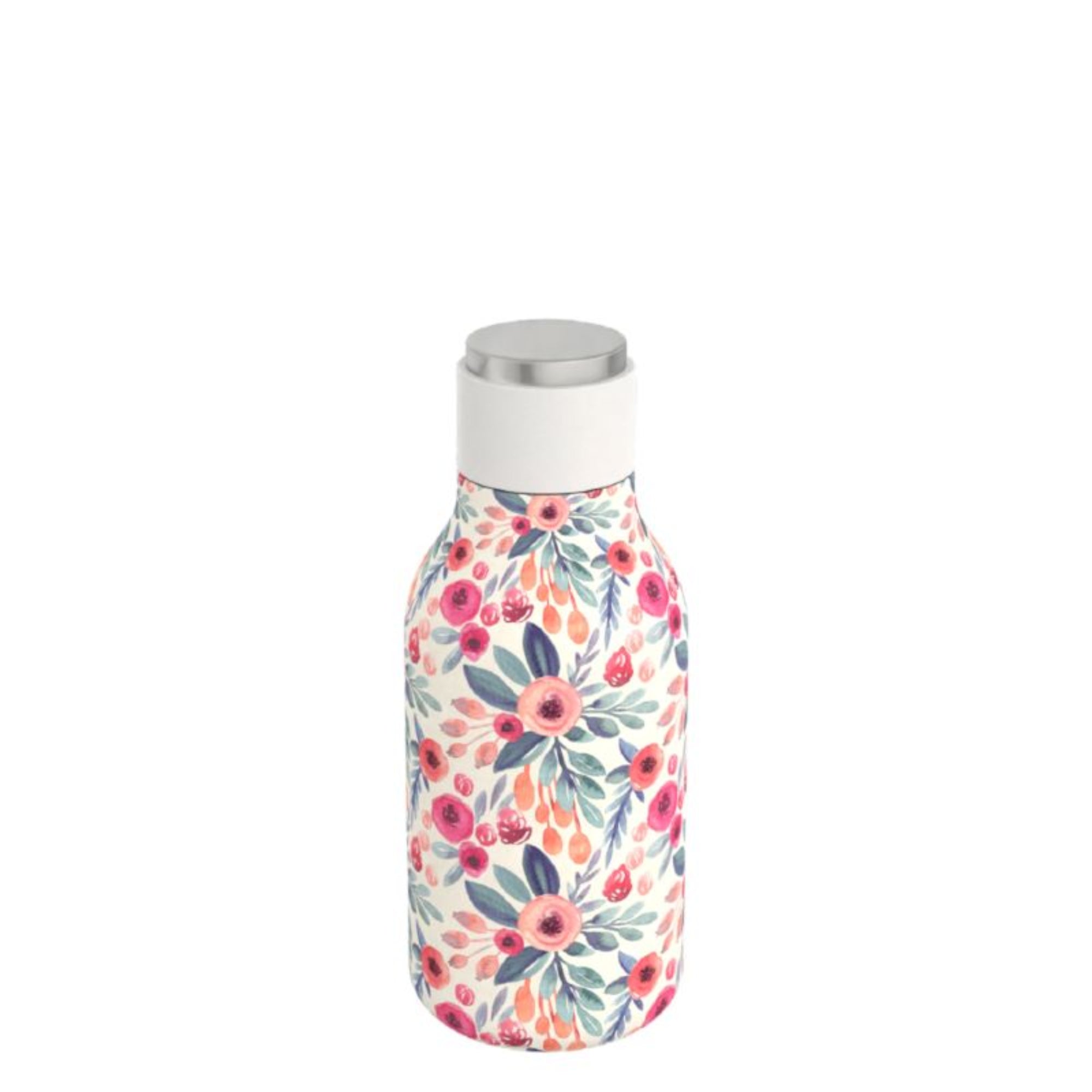 ASOBU Urban Floral – stylowa butelka termiczna, 24 h chłodu, trwała i bez BPA, idealna do miasta