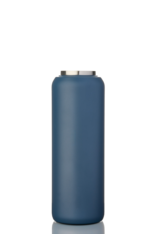 Ciemnoniebieska butelka na wodę Ragsy Moshi 600 ml z wkładem ceramicznym