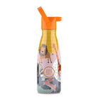 Cool Bottles Kids Savannah Kingdom – termiczna butelka dla dzieci, z ustnikiem, bez BPA, wzór: savana
