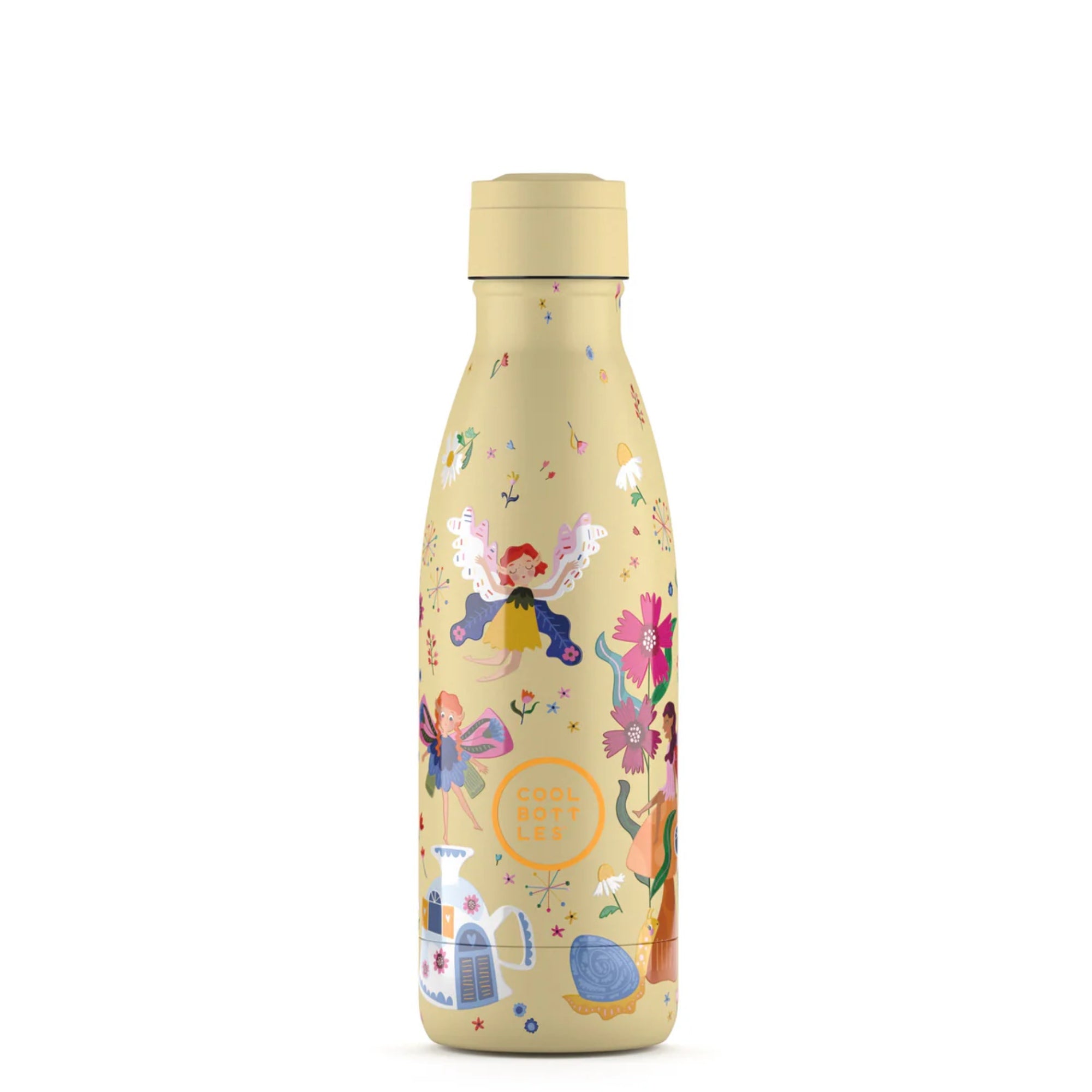 Cool Bottles Kids Magical Fairies – termiczna butelka dla dzieci, z ustnikiem, bez BPA, wzór: wróżki
