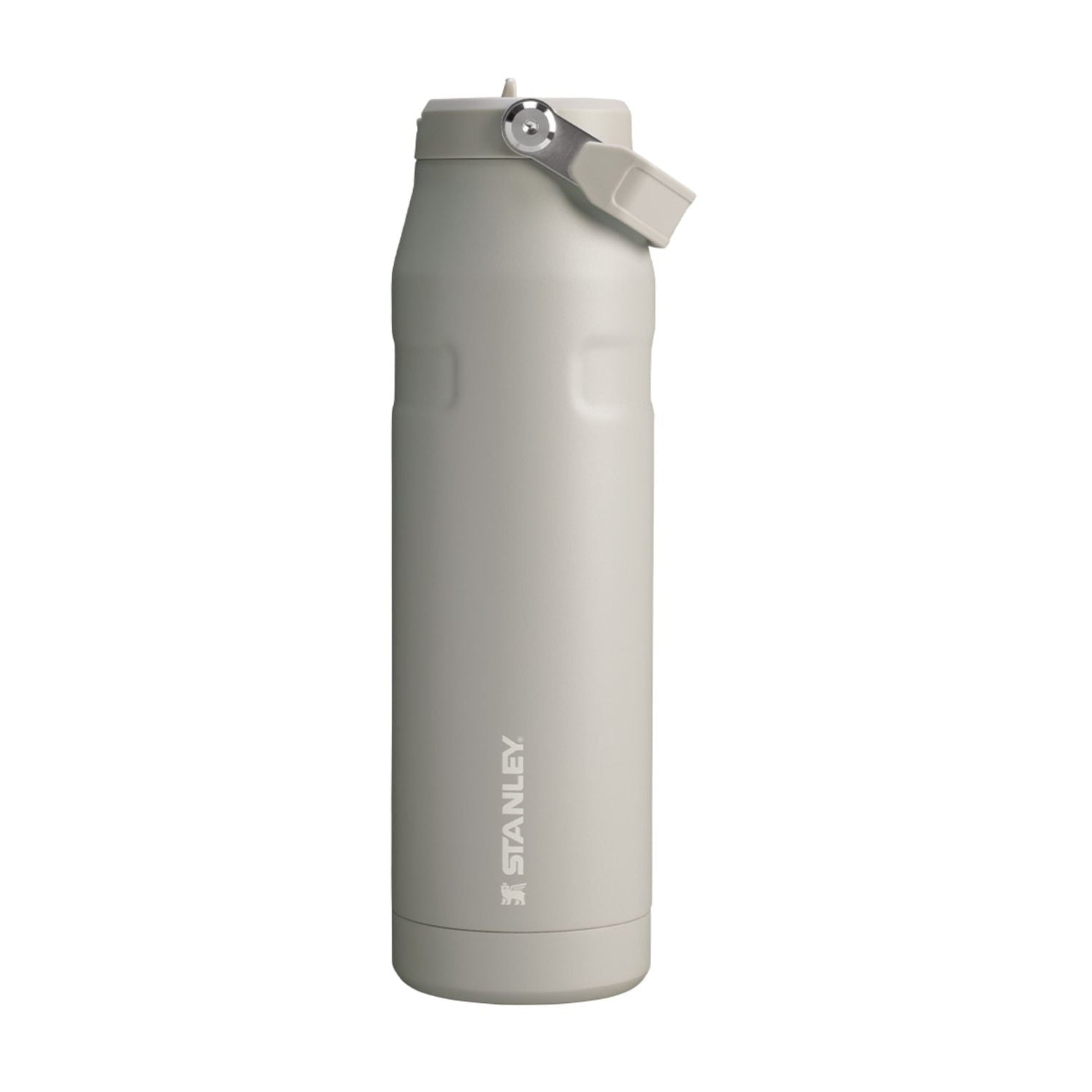 Szara butelka termiczna Stanley IceFlow™ Flip Straw 1 l