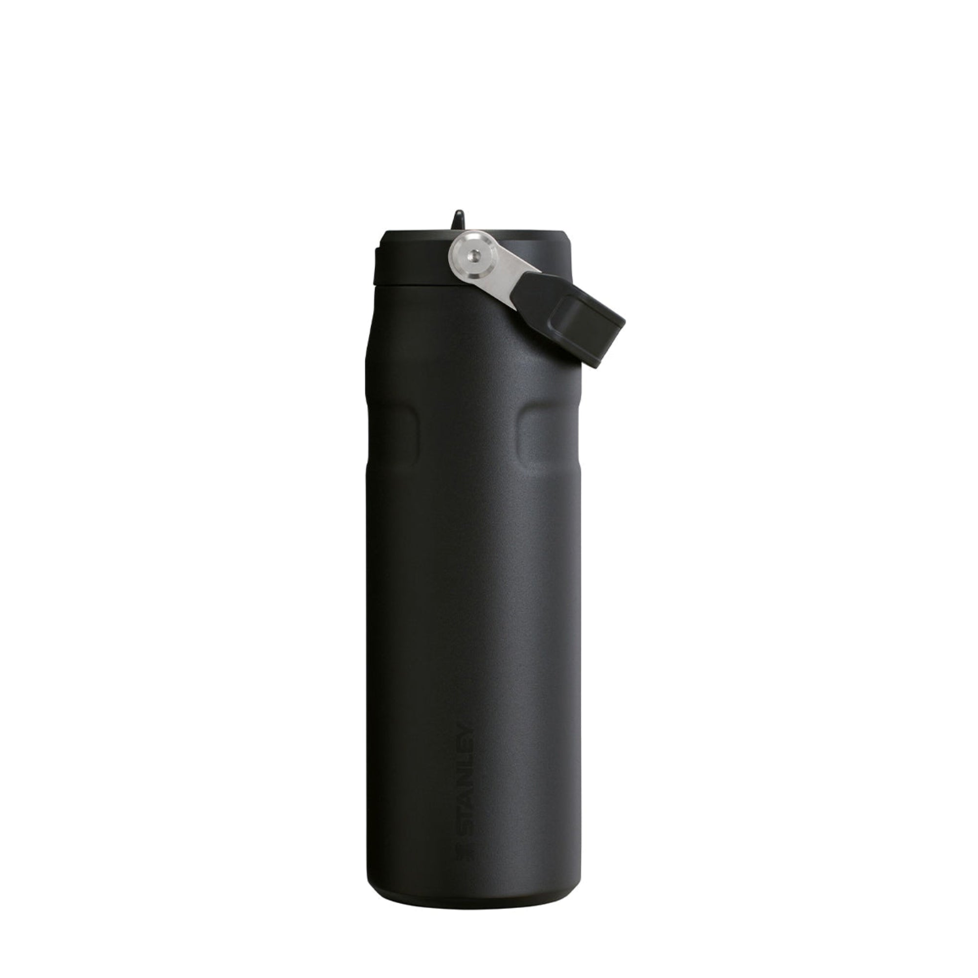 Czarna butelka termicza Stanley IceFlow 0,7 l – sportowy design i długotrwałe chłodzenie