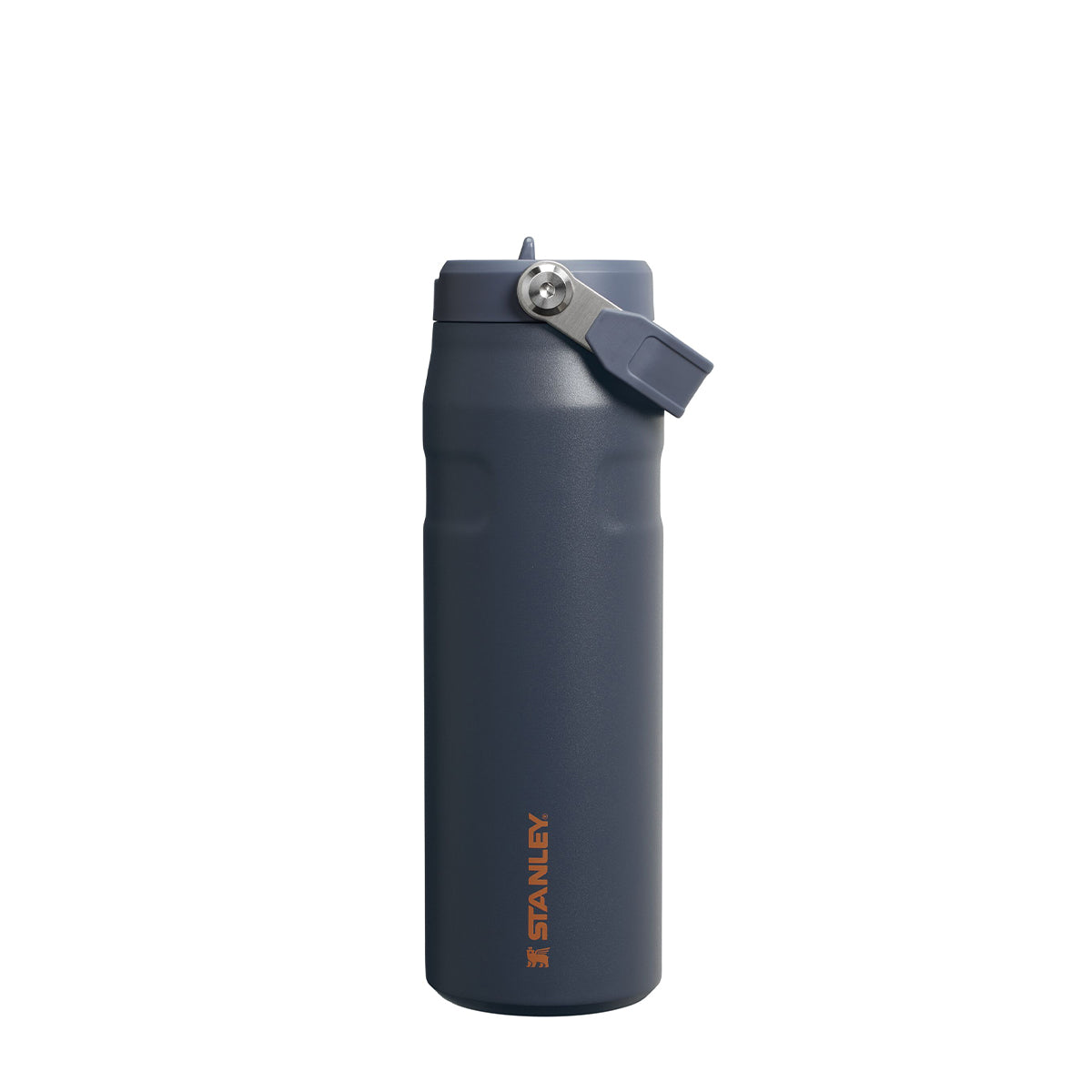 Czarna butelka termicza Stanley IceFlow 0,7 l Twilight – sportowy design i długotrwałe chłodzenie
