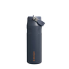Czarna butelka termicza Stanley IceFlow 0,7 l Twilight – sportowy design i długotrwałe chłodzenie
