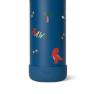 Stalowy bidon Citron Blue Dino 350 ml trzymający ciepło i zimno 