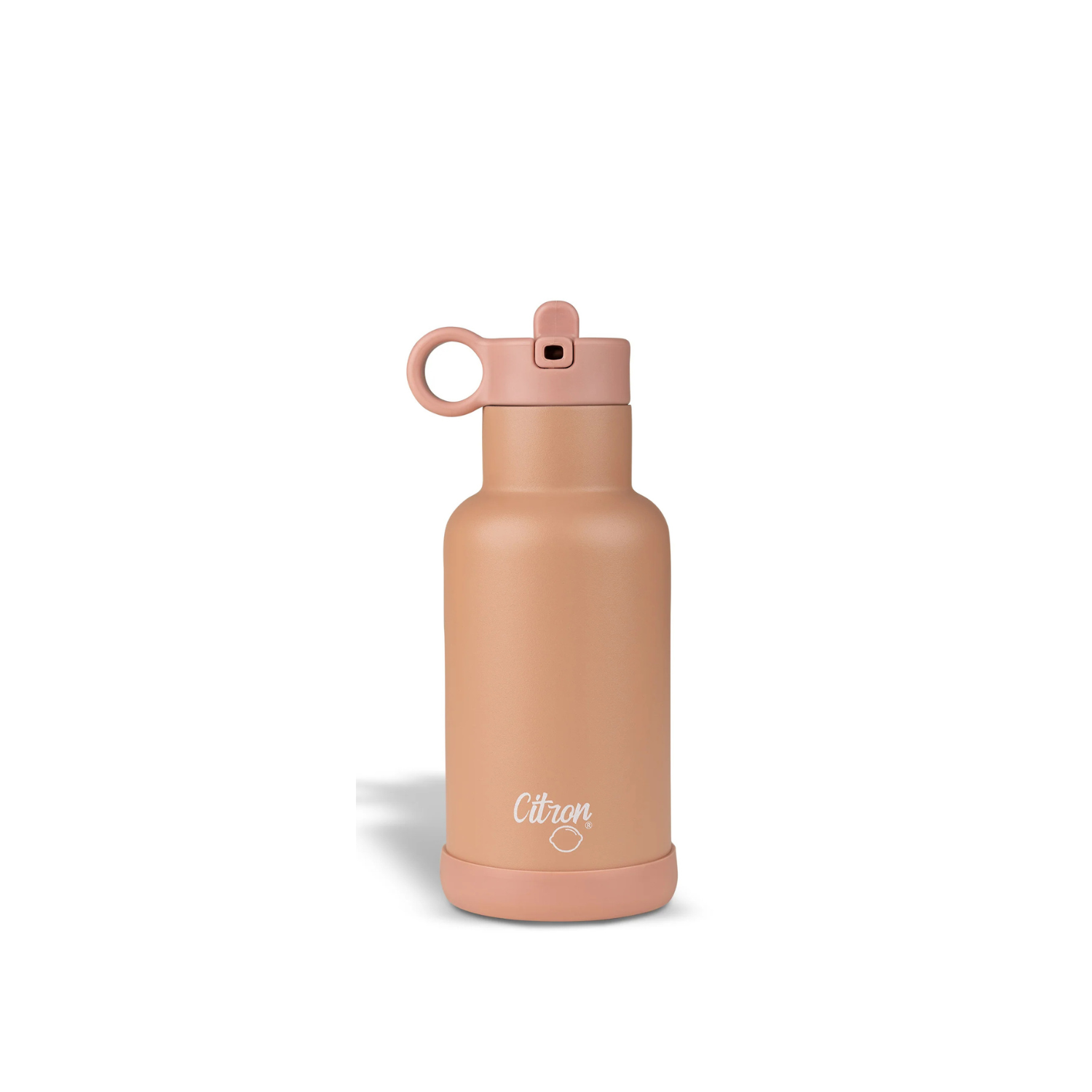 Citron butelka termiczna Blush Pink 350 ml dziecięca, stal nierdzewna, szczelna, z elastyczną słomką