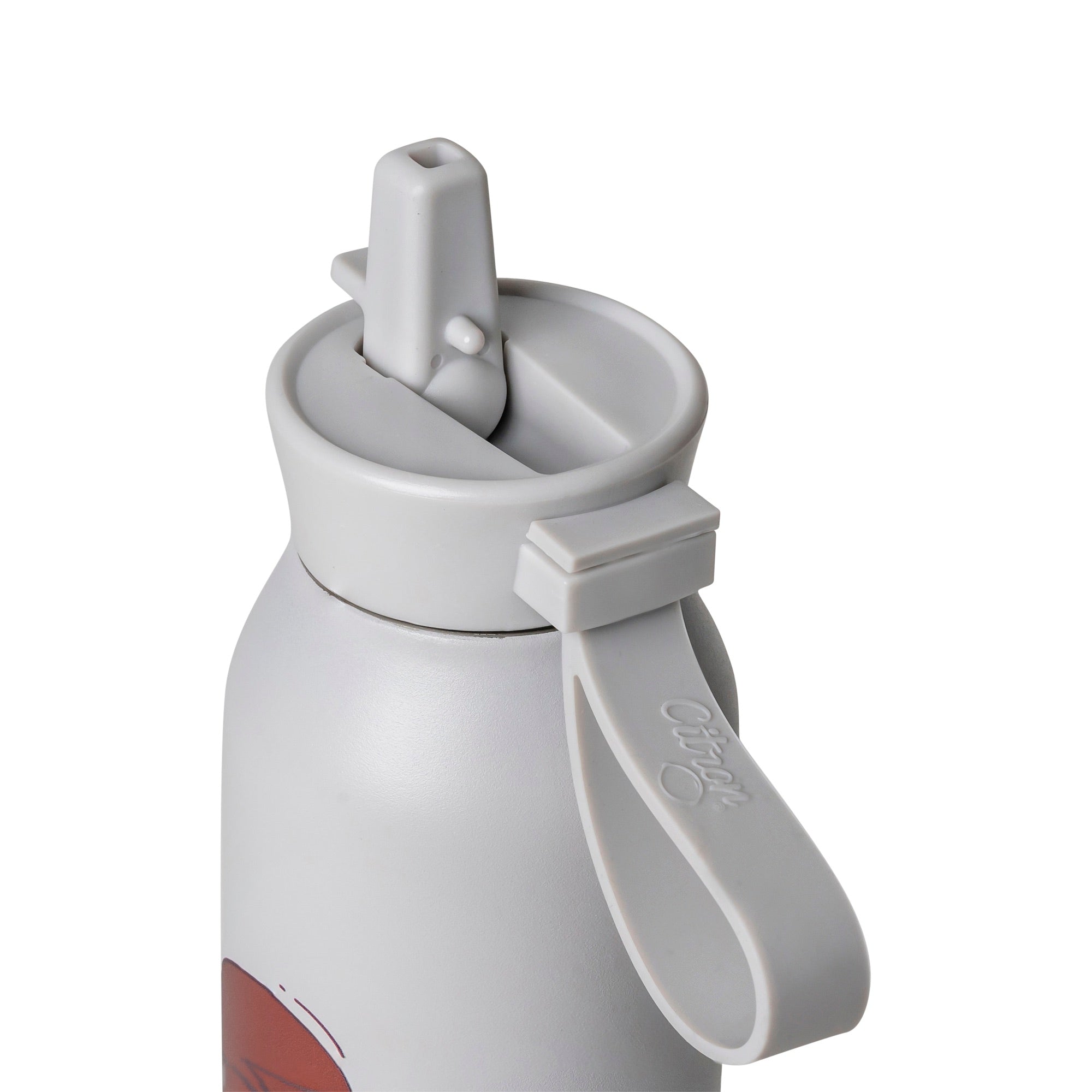 Citron butelka Cool Kid 500 ml dziecięca, termiczna, stal nierdzewna, szczelna, z elastyczną słomką