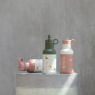 Citron butelka termiczna Unicorn Blush Pink 350 ml dziecięca, stal nierdzewna, szczelna, z elastyczną słomką