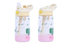 The Cotton Cloud Dancing Hearts 480 ml – bidon dla dzieci, odporny na upadki, lekki i wygodny w użyciu, wzór: serduszka
