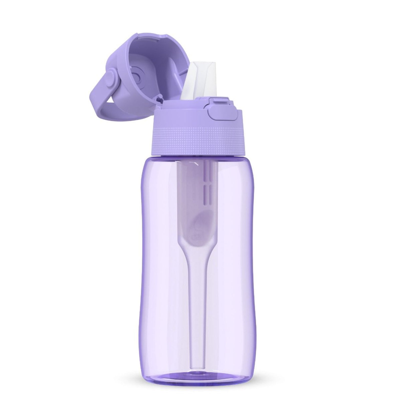 Fioletowa butelka filtrująca Dafi Solid 0,5 l w kolorze Digital Lavender