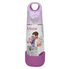 Pastelowa butelka ze słomką b.box Sugar Plum 600 ml dla starszej dziewczynki