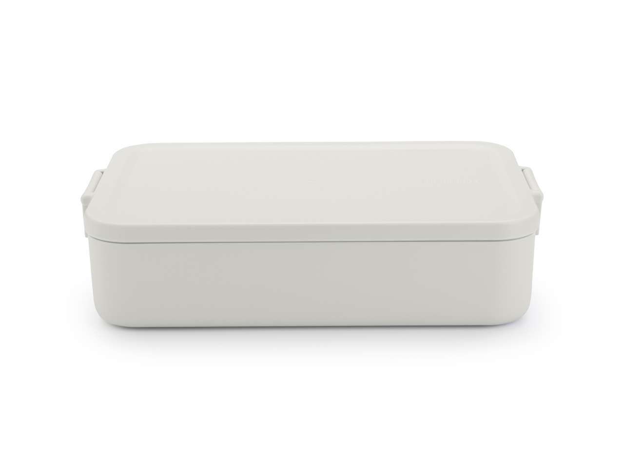 Lunchbox Brabantia Make & Take 2 L z przegródkami i dodatkowymi pojemnikami, szczelny, nadaje się do mikrofalówki, zamrażarki i zmywarki, ekologiczny, kolor: szary