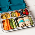 Lekkabox Maxi Blue – higieniczny duży bento box na kanapki i owoce
