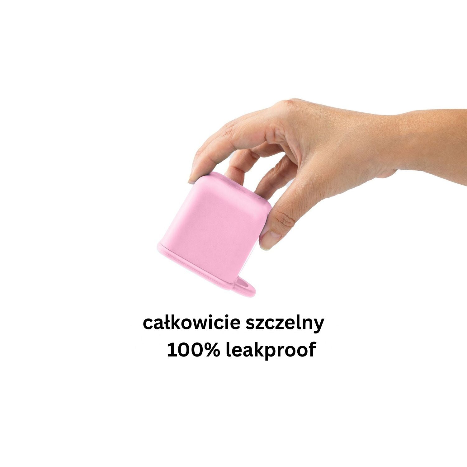 OmieDip – 2 silikonowe pojemniczki, bez BPA, 100% szczelne, pasują do OmieBox, kolor: fioletowo-różowy