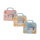 Zestaw karteczek do śniadaniówki dla chłopca i dziewczynki Suchy Pakuneczek – zestaw 300 sztuk. Papier 200 g, pastelowe kolory, ręczne wykonanie, wymiary dopasowane do lunchboxa, motywacyjne i edukacyjne wiadomości codzienne, odporne na zgniecenia