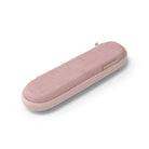 Monbento Slim Nest Pink – stalowy zestaw sztućców w etui na suwak, lekki, kompaktowy, trwały i idealny w podróży, kolor: różowy