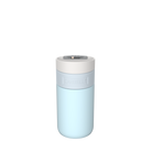 Kambukka Etna Breezy Blue 300 ml – stalowy kubek termiczny, nakrętka 3w1, szczelny i stylowy, utrzymuje ciepło do 5h, kolor: niebieski
