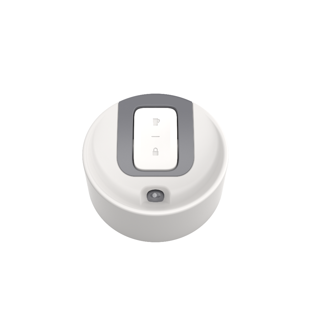 Kambukka Olympus 300 ml Marshmallow White – kompaktowy biały kubek termiczny, szczelny, One-Click, Snapclean®, utrzymuje ciepło 6h i zimno 11h.