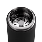 Czarny kubek termiczny 355 ml Fellow Carter Move Mug Matte Black - stal nierdzewna, szczelny, chroni przed rozlewaniem, szeroki otwór, nie wchłania smaku i zapachu