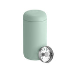 Miętowy kubek termiczny 355 ml Fellow Carter Move Mug Mint Chip - stal nierdzewna, szczelny, chroni przed rozlewaniem, szeroki otwór, nie wchłania smaku i zapachu