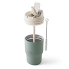 Minimalistyczny zielony kubek termiczny ze stali premium Monbento Travel Mug