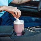 Monbento Travel Mug Pink Moka – szczelny kubek do kawy