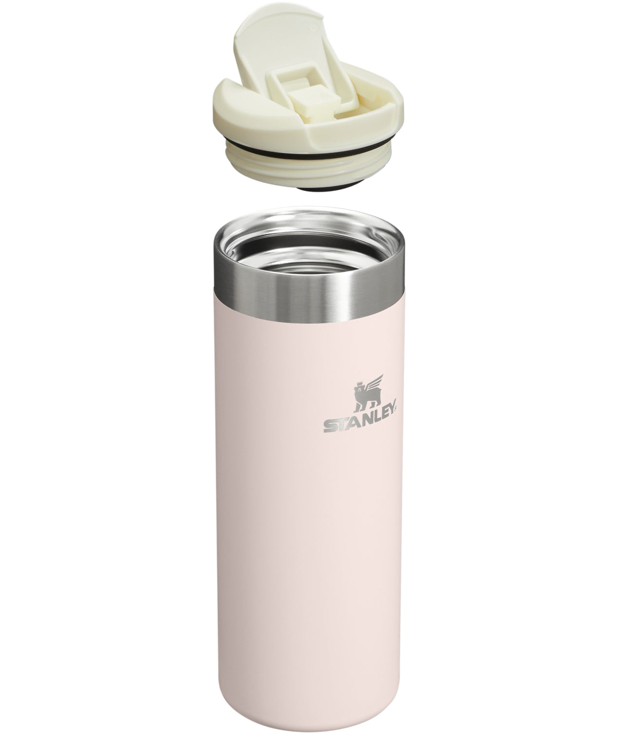 Różowy kubek termiczny Stanley z serii AeroLight™ z blokadą otwarcia