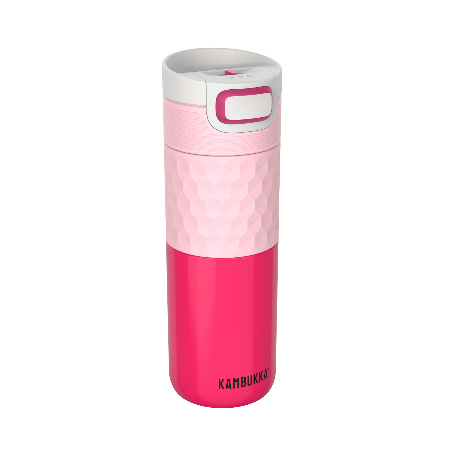 Kambukka Etna Diva Pink 500 ml – stalowy kubek termiczny, nakrętka 3w1, szczelny i stylowy, utrzymuje ciepło do 9h